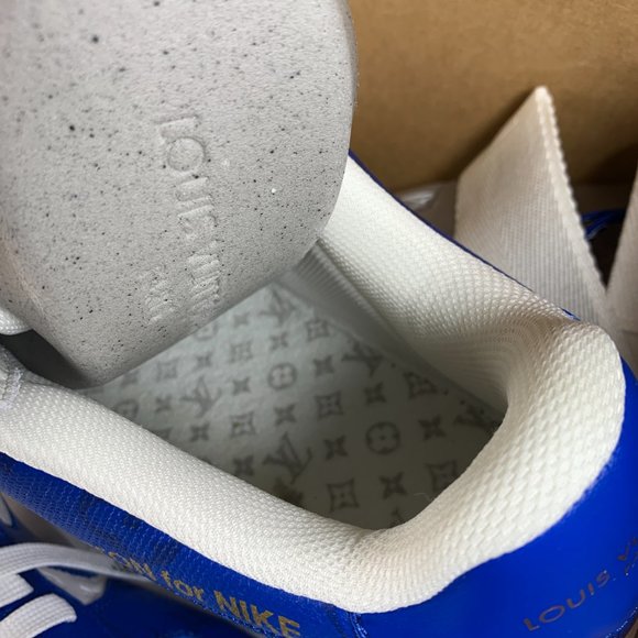 Nike X Louis Vuitton Air Force 1 Monogram Sneakers Men 8 Virgil Abloh 2022 AF1 - Picture 12 of 17